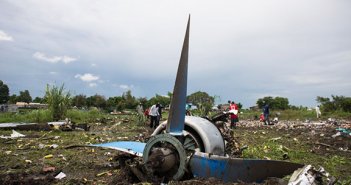 Five Armenian pilots die in South Sudan plane crash