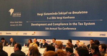 EY Baku office sponsors fifth AmCham Annual Tax Conference