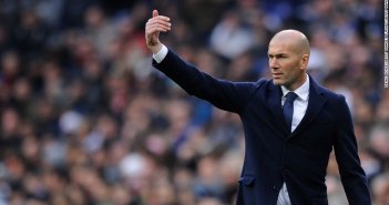 Real hits five again under new boss Zinedine Zidane