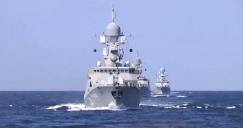 Russian flotilla warships to visit Baku port