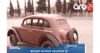 Azərbaycanlının düzəltdiyi retro maşın - Video