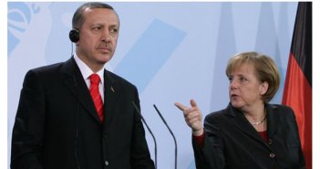 Ərdoğanla Merkel mübahisə etdilər