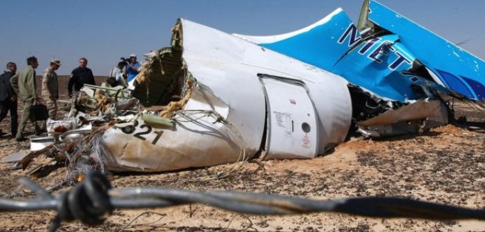 Russian plane crash: UK suspects bomb was placed in hold