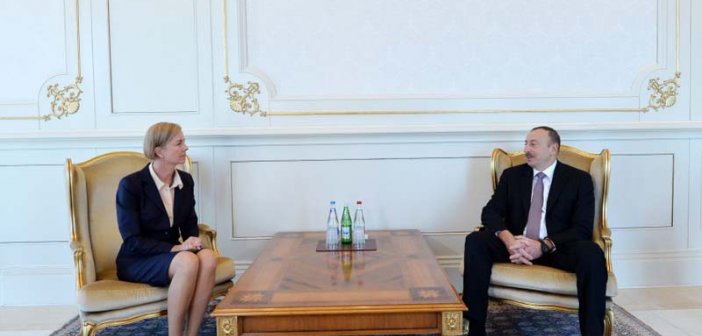 Azerbaijani president receives credentials of incoming Swedish ambassador