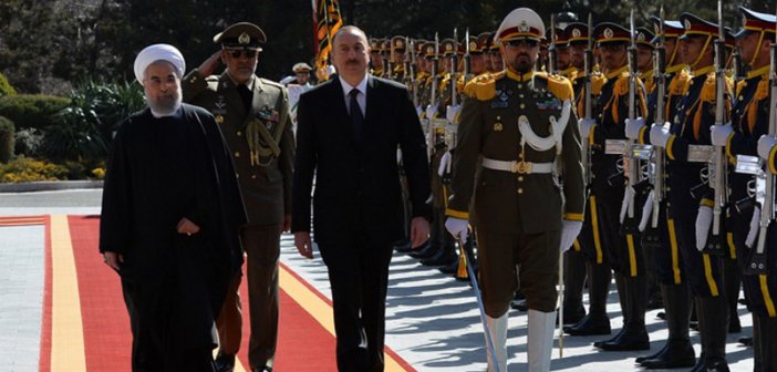 Official welcoming ceremony held for Azerbaijani president in Tehran