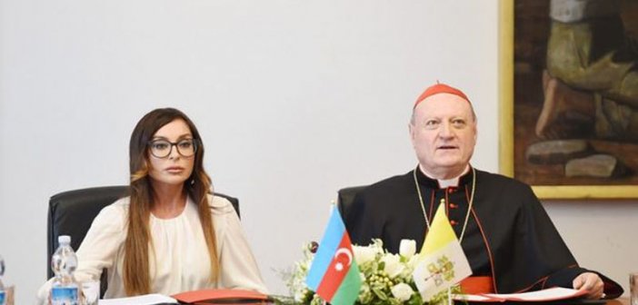 First Lady Mehriban Aliyeva visits Pius-Clementine Museum in Vatican