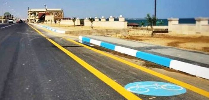 Azərbaycanda velosiped yolu salındı - Foto