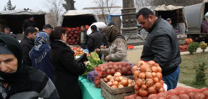 Bazar budur, yarmarka da bu...