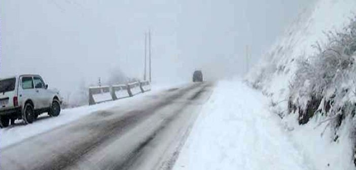 Qar bu yolu bağlayıb - Sürücülərin nəzərinə