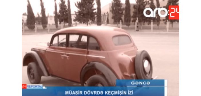 Azərbaycanlının düzəltdiyi retro maşın - Video