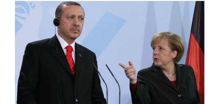 Ərdoğanla Merkel mübahisə etdilər