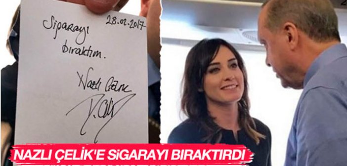 Ərdoğan ona siqareti qadağan etdi - Foto